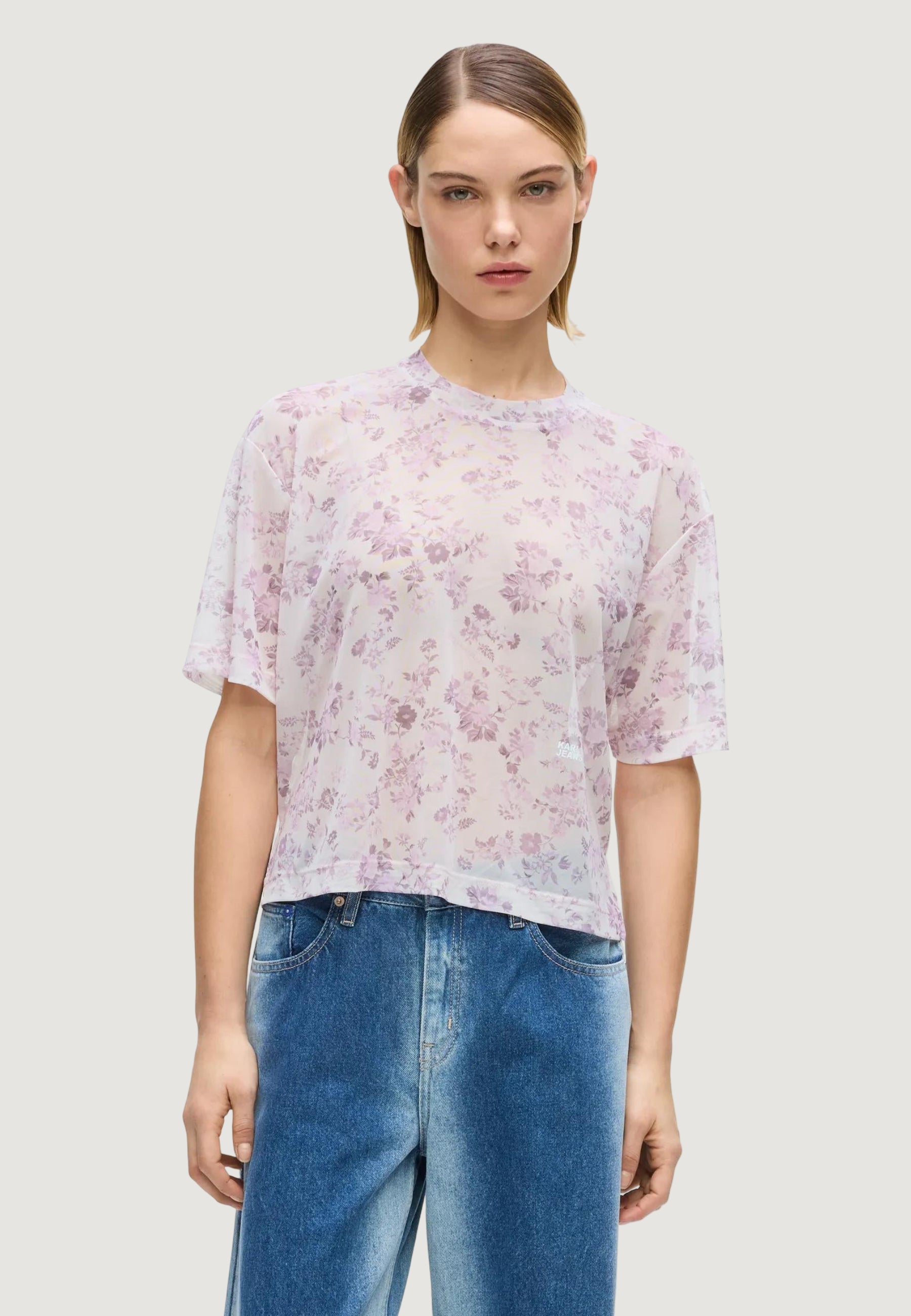 T-shirts Karl Lagerfeld Jeans KLJ Mesh Aop Tee