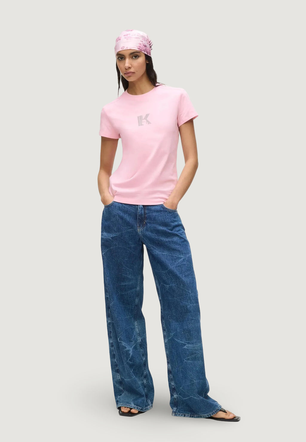 T-shirts Karl Lagerfeld Jeans KLJ Slim Ss K Logo Tee