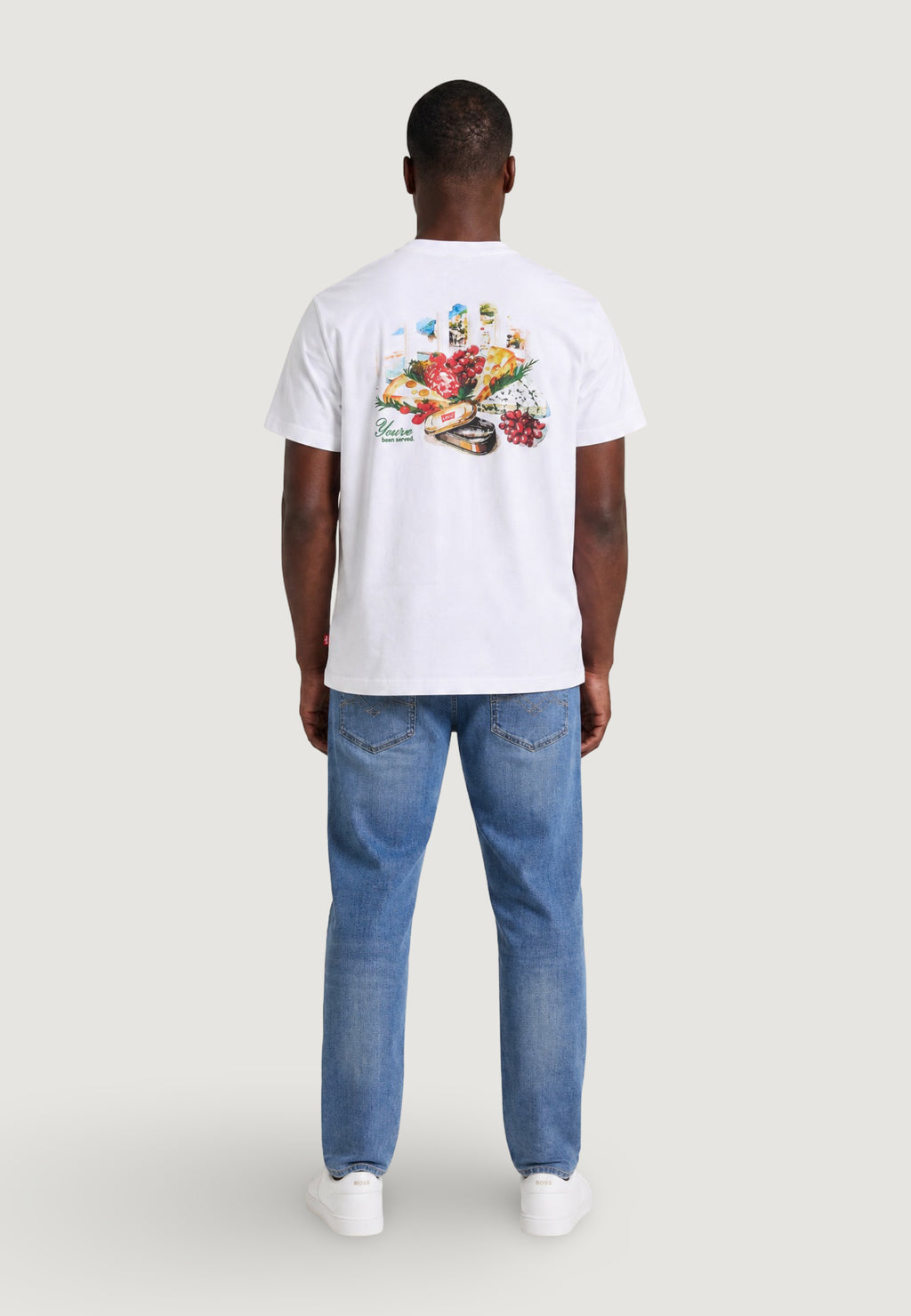 T-shirt Levi's® SS RELAXED FIT TEE COASTAL CREATIVE DELI