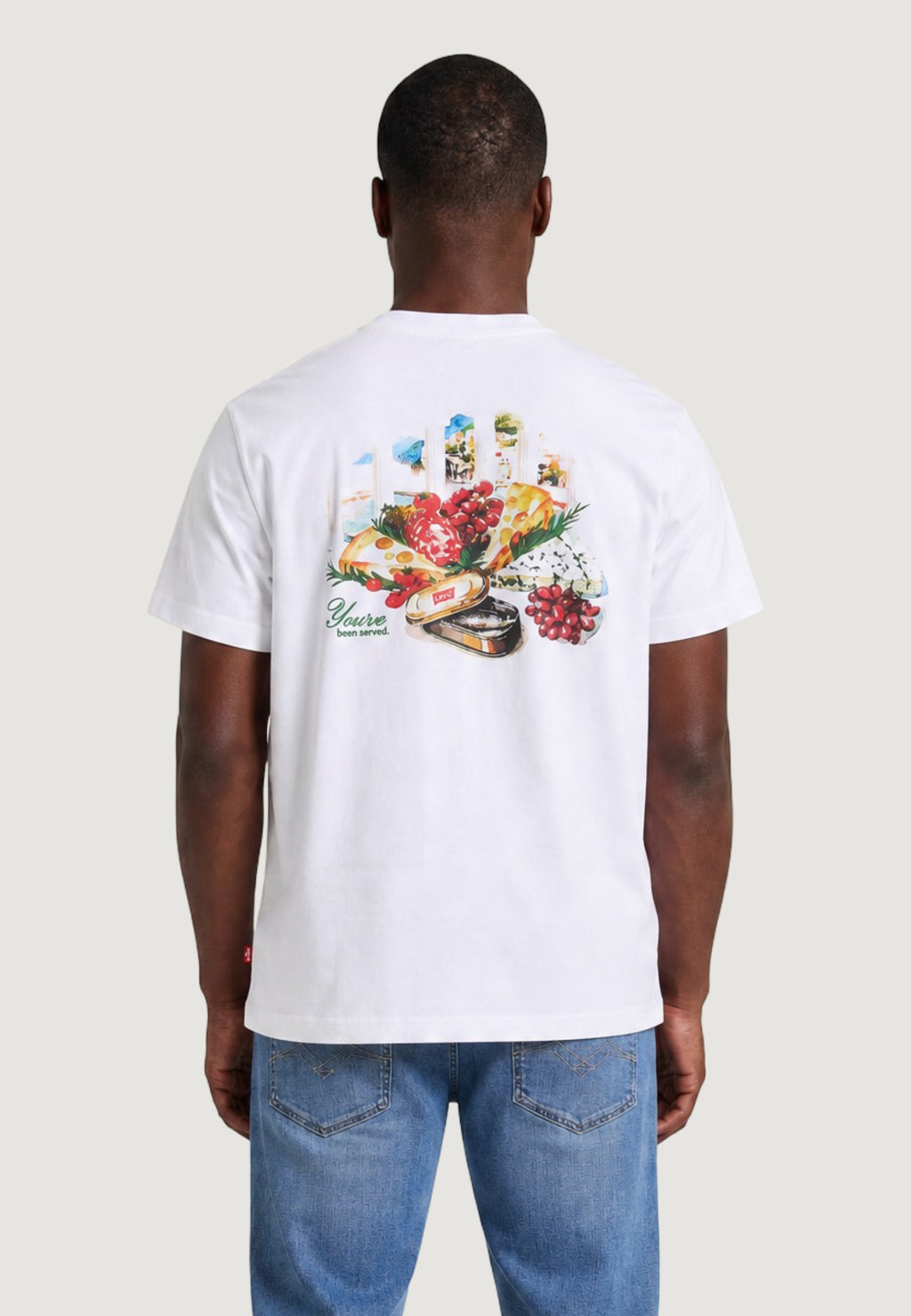 T-shirt Levi's® SS RELAXED FIT TEE COASTAL CREATIVE DELI