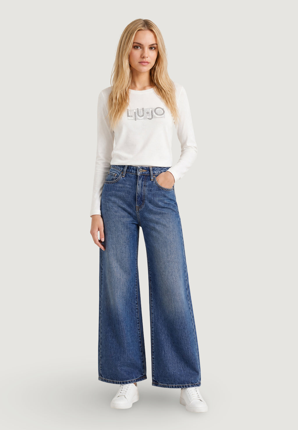 T-shirt manica lunga Liu-Jo BASIC T-SHIRT