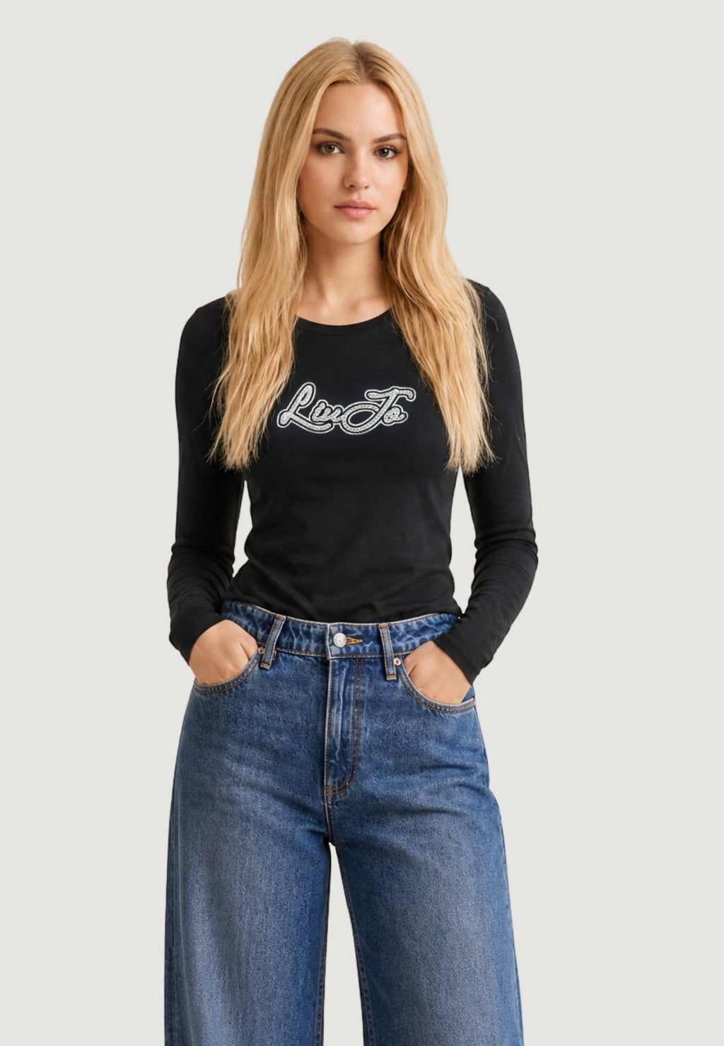 T-shirt manica lunga Liu-Jo BASIC T-SHIRT