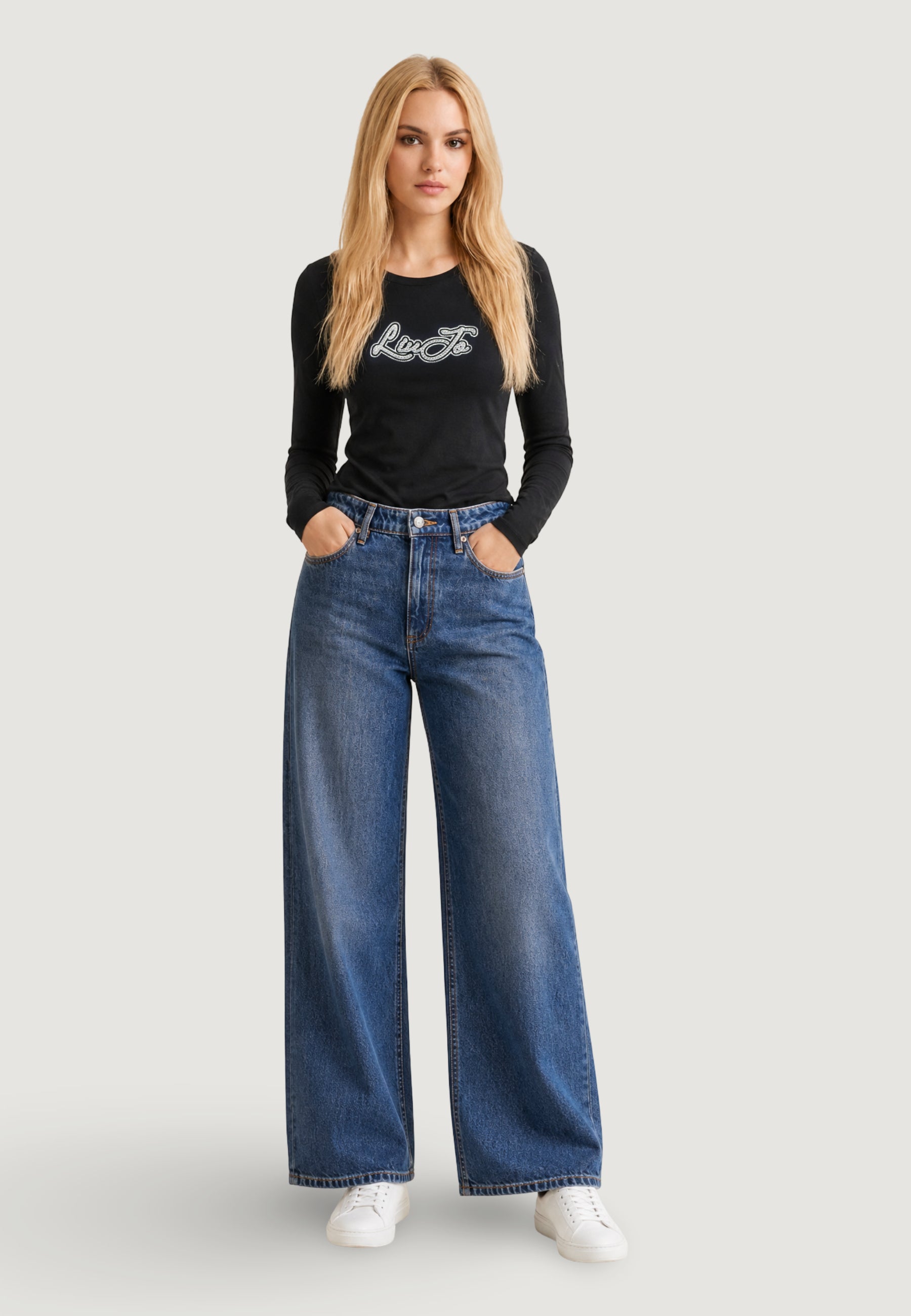 T-shirt manica lunga Liu-Jo BASIC T-SHIRT
