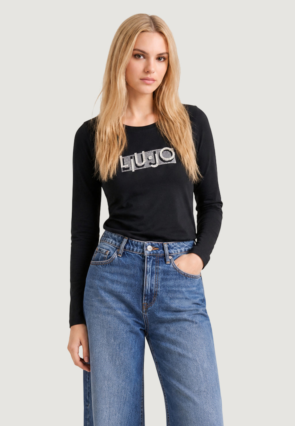T-shirt manica lunga Liu-Jo BASIC T-SHIRT