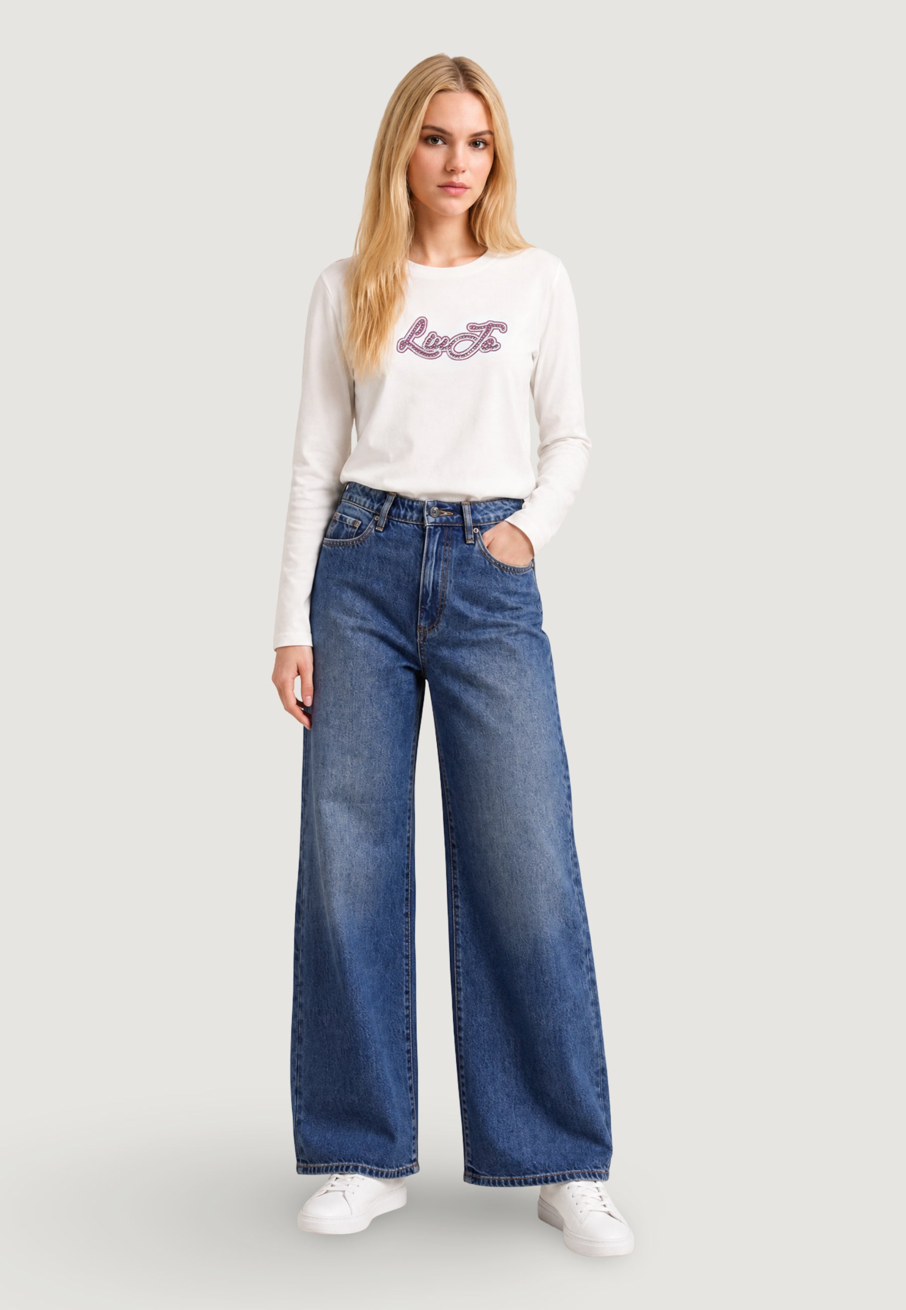 T-shirt manica lunga Liu-Jo BASIC T-SHIRT