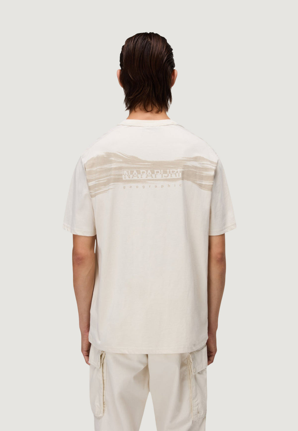 T-shirt Napapijri S-BACK GRAPHIC SS