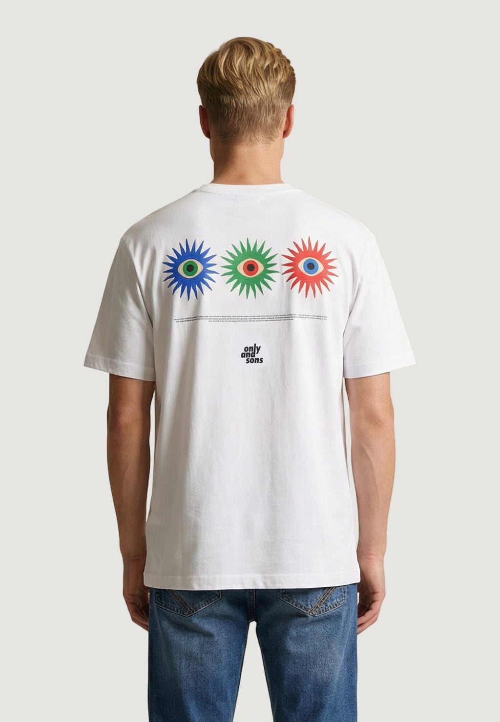 T-shirt Only & Sons Onsfred Life Eye Rlx Ss Tee