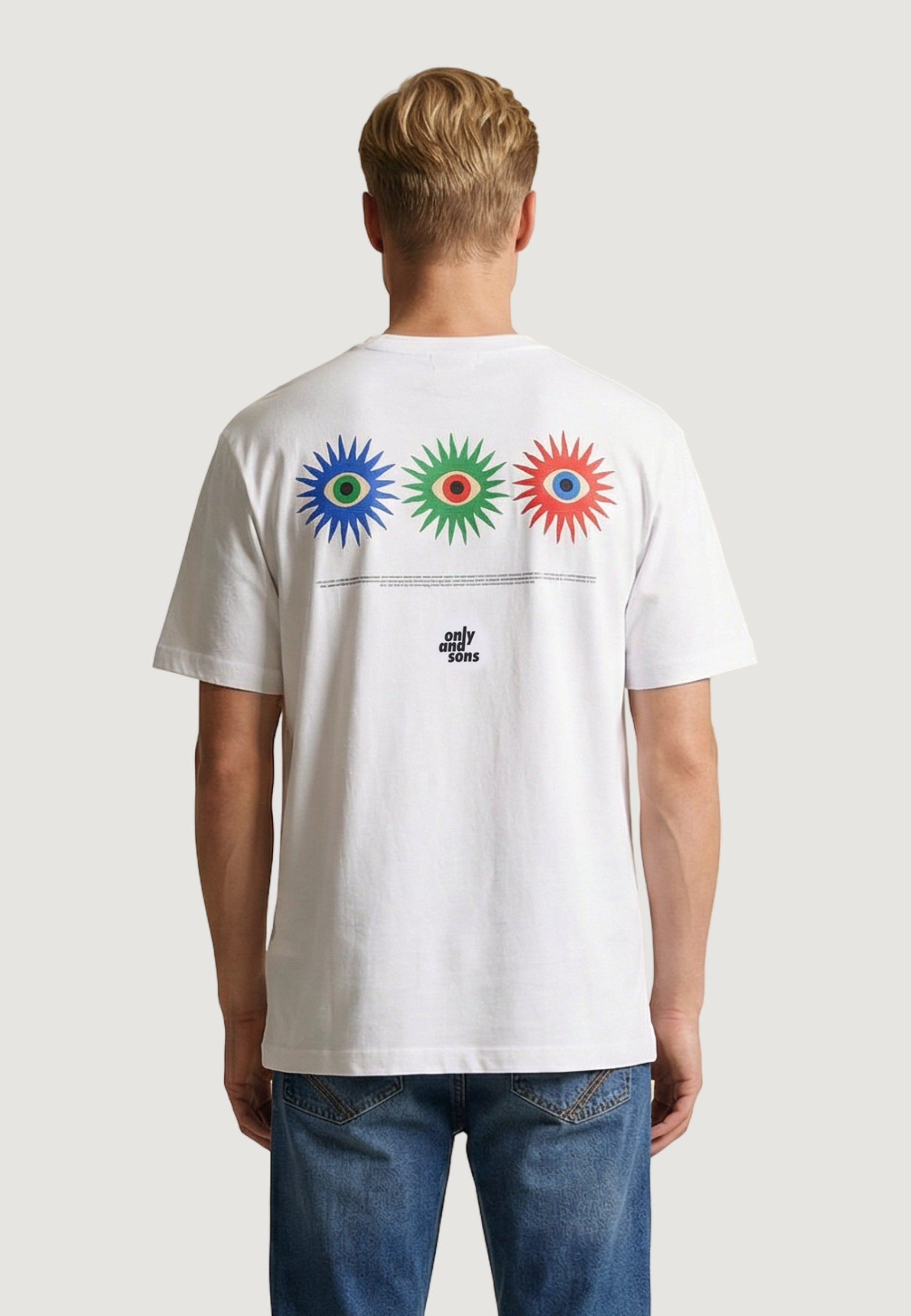 T-shirt Only & Sons Onsfred Life Eye Rlx Ss Tee