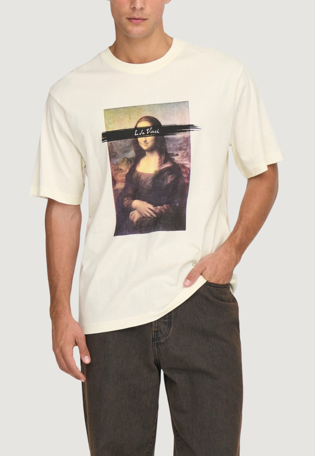 T-shirt Only & Sons Onsmonalisa Rlx Ss Lic Tee Vd