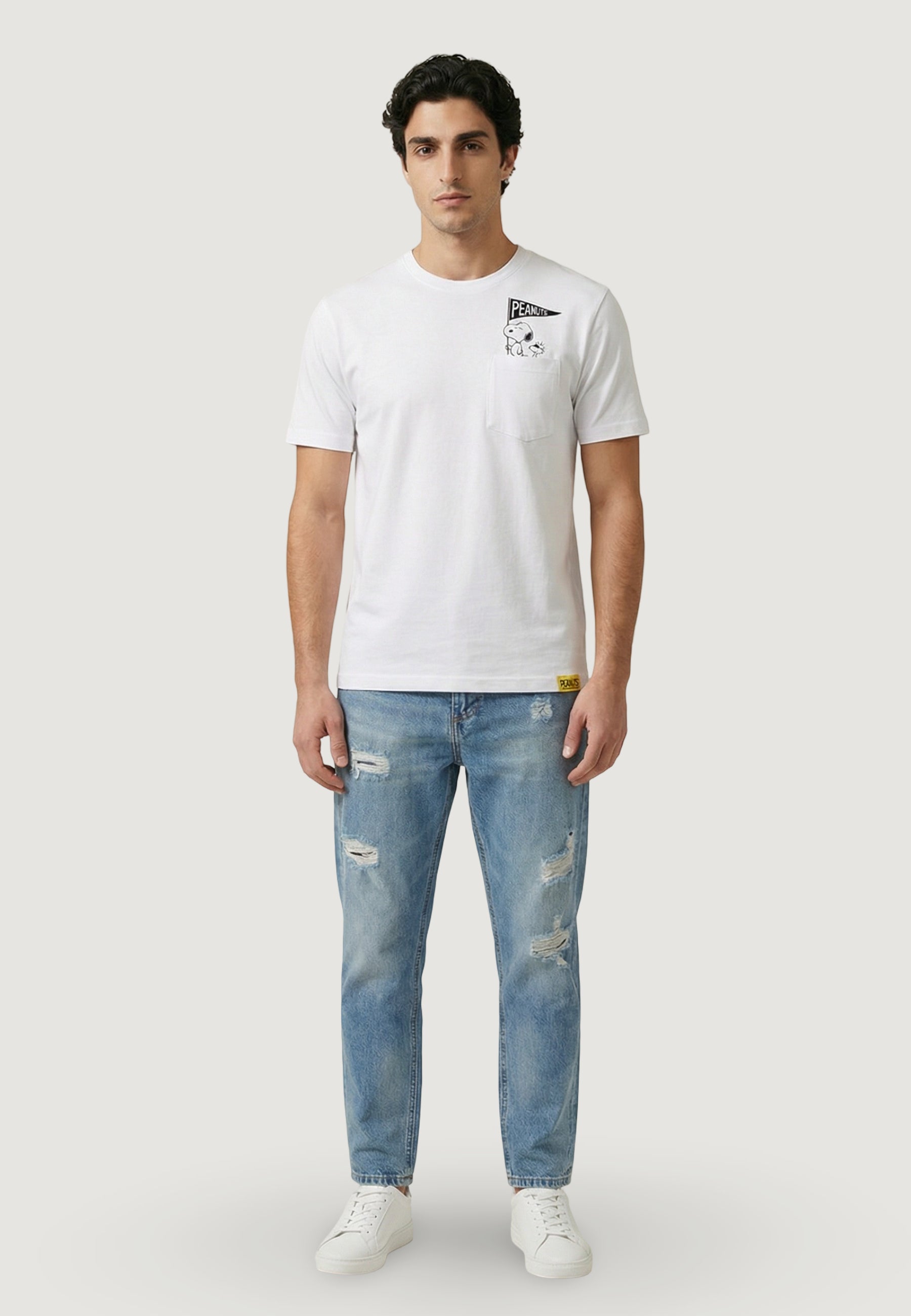 T-shirt Only & Sons Onspeanuts Rlx Ss Pct Lic Tee