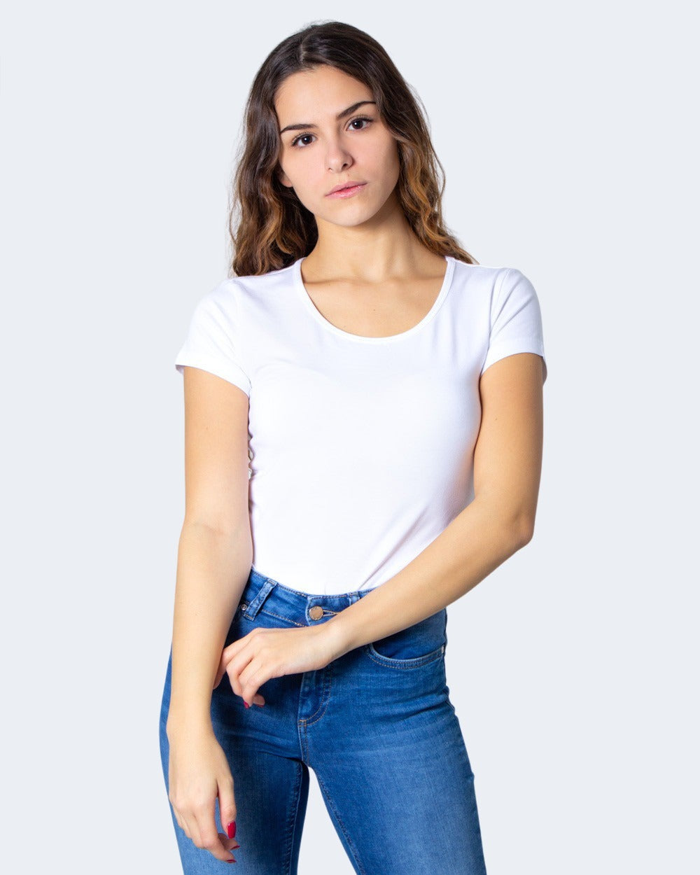 T-shirt Only LIVE LOVE S/S O-NECK TOP NOOS JRS