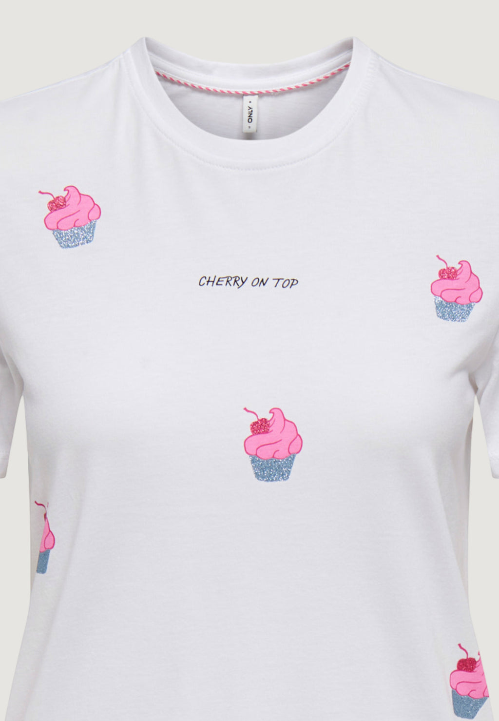 T-shirts Only Onlkita Life S/S Glam Top Box Jrs