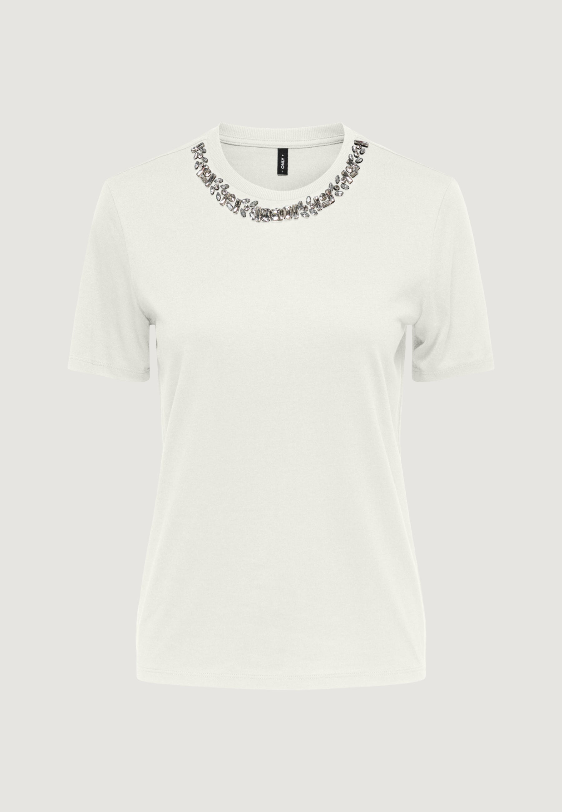 T-shirt Only ONLPARKER S/S O-NECK BLING TOP BOX JRS