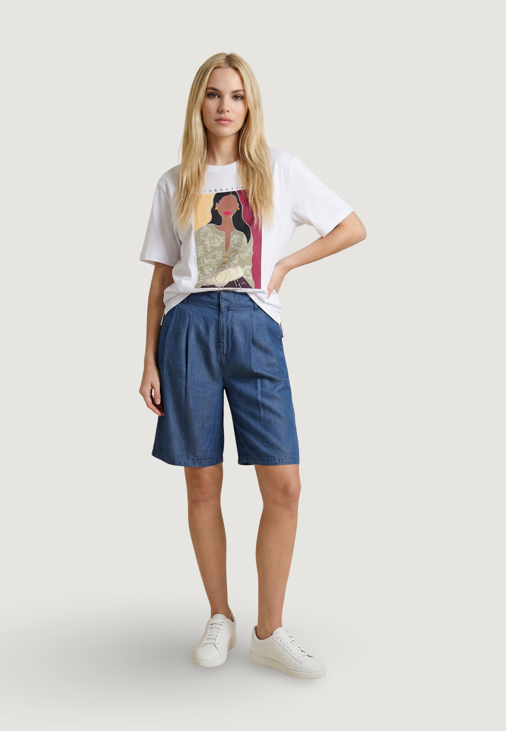 T-shirts Only Onlsusan S/S Print Top Box Jrs
