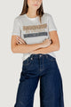 T-shirt Only Onltanya Life Reg S/S Leo Print Top Jrs