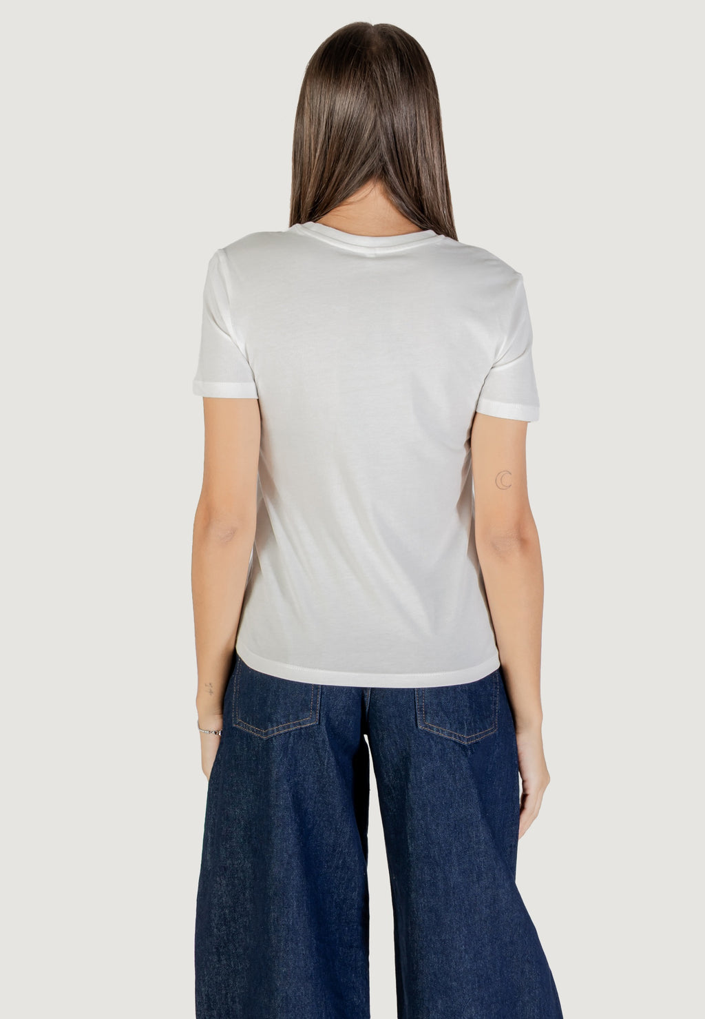 T-shirt Only Onltanya Life Reg S/S Leo Print Top Jrs