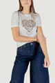 T-shirt Only Onltanya Life Reg S/S Leo Print Top Jrs