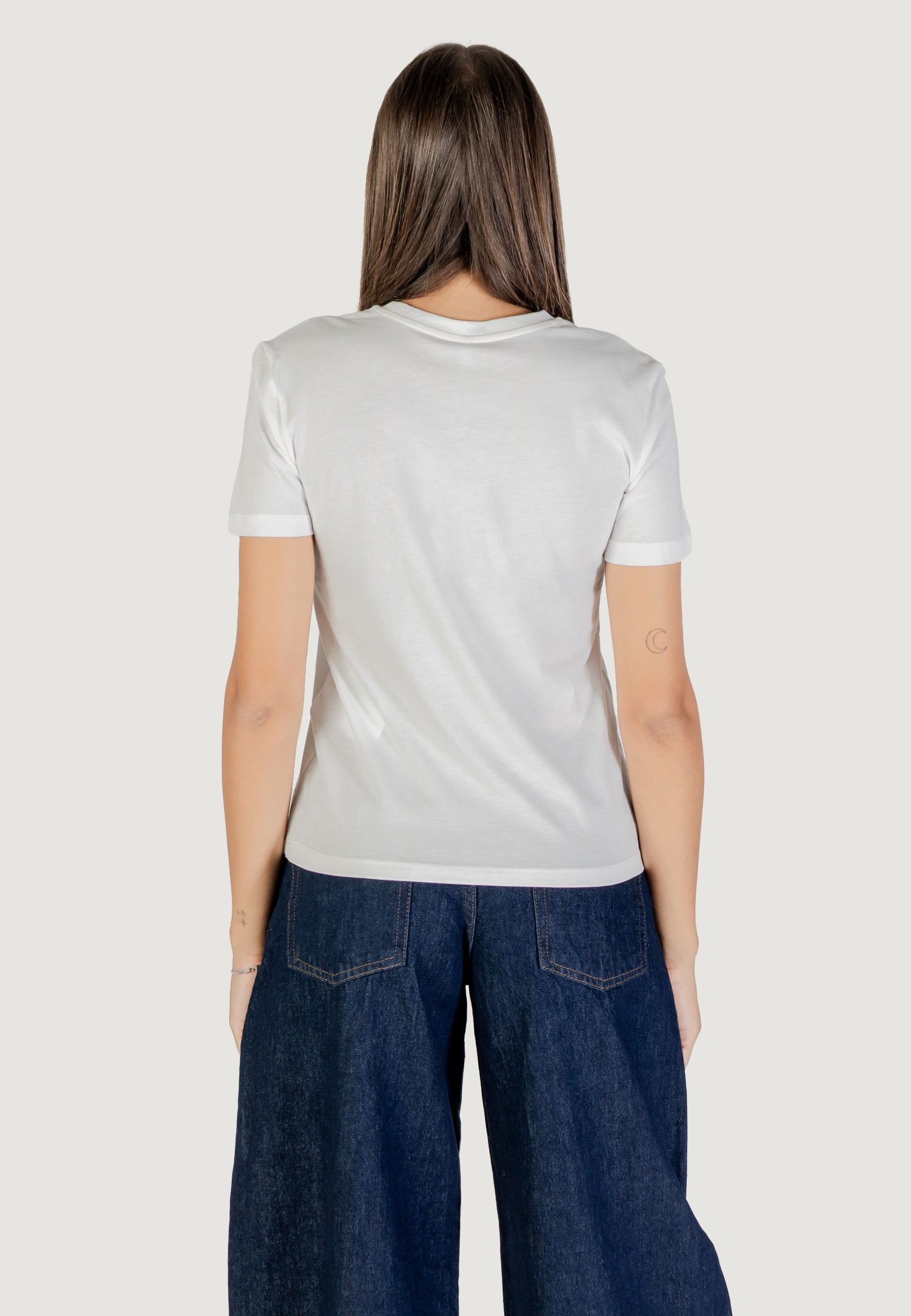 T-shirt Only Onltanya Life Reg S/S Leo Print Top Jrs