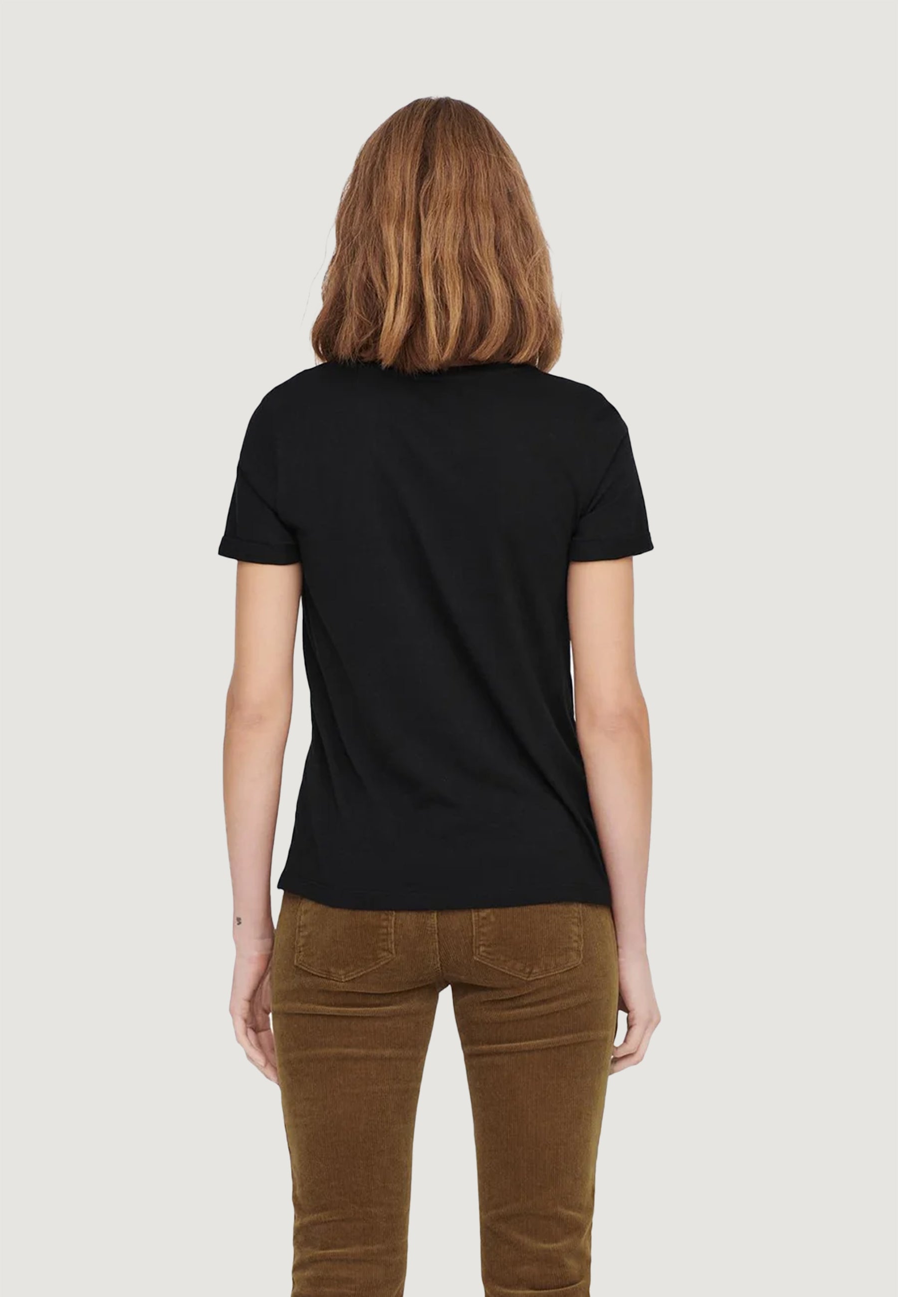 T-shirts Only ONLKITA LIFE S/S LOGO TOP NOOS