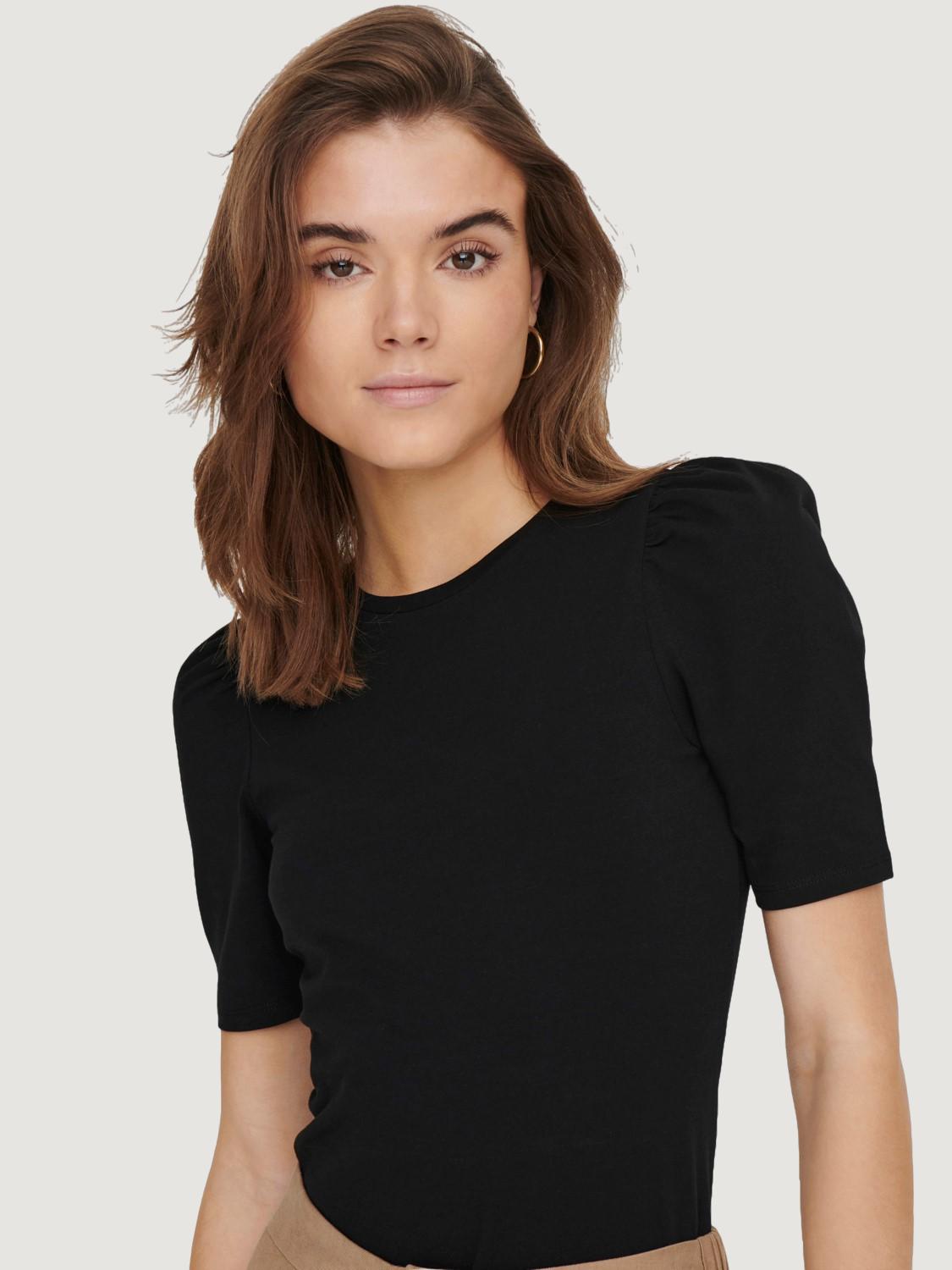 T-shirt Only ONLLIVE LOVE 2/4 PUFFTOP JRS NOOS