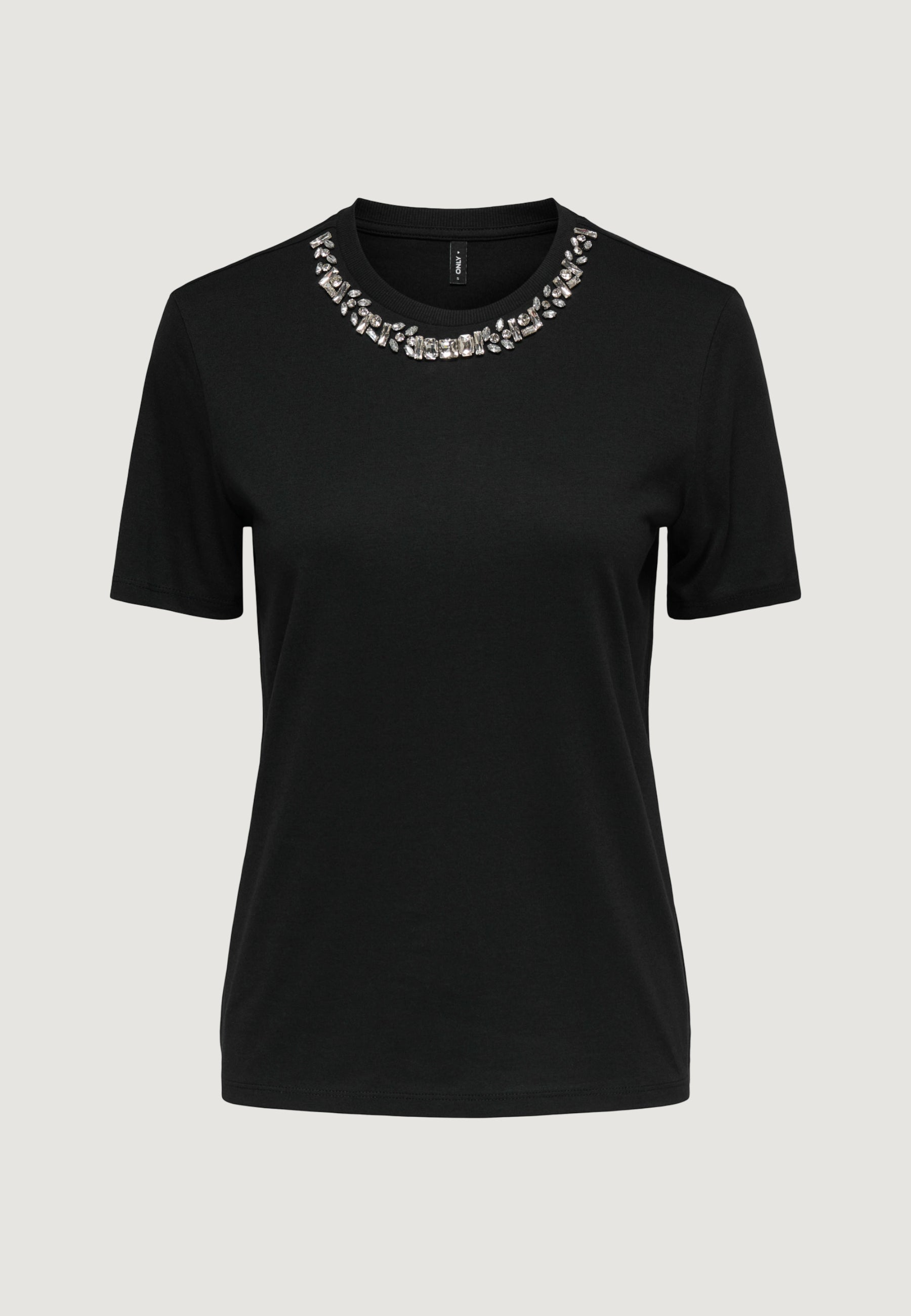 T-shirts Only ONLPARKER S/S O-NECK BLING TOP BOX JRS
