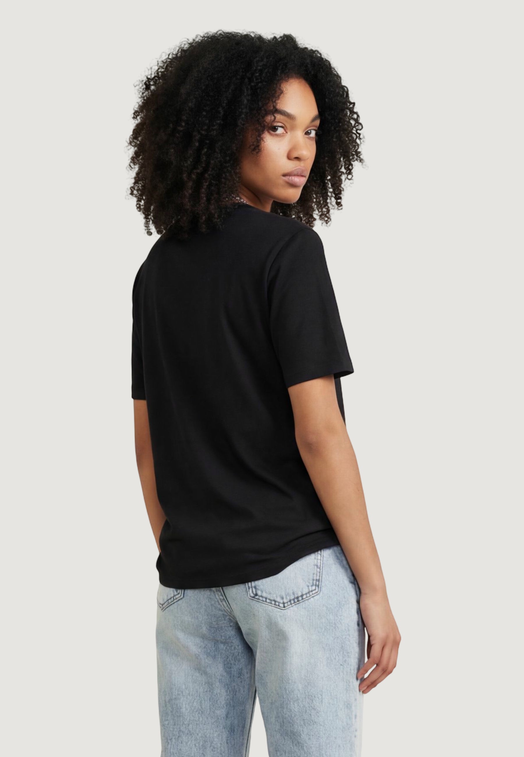 T-shirt Only ONLPARKER S/S O-NECK BLING TOP BOX JRS