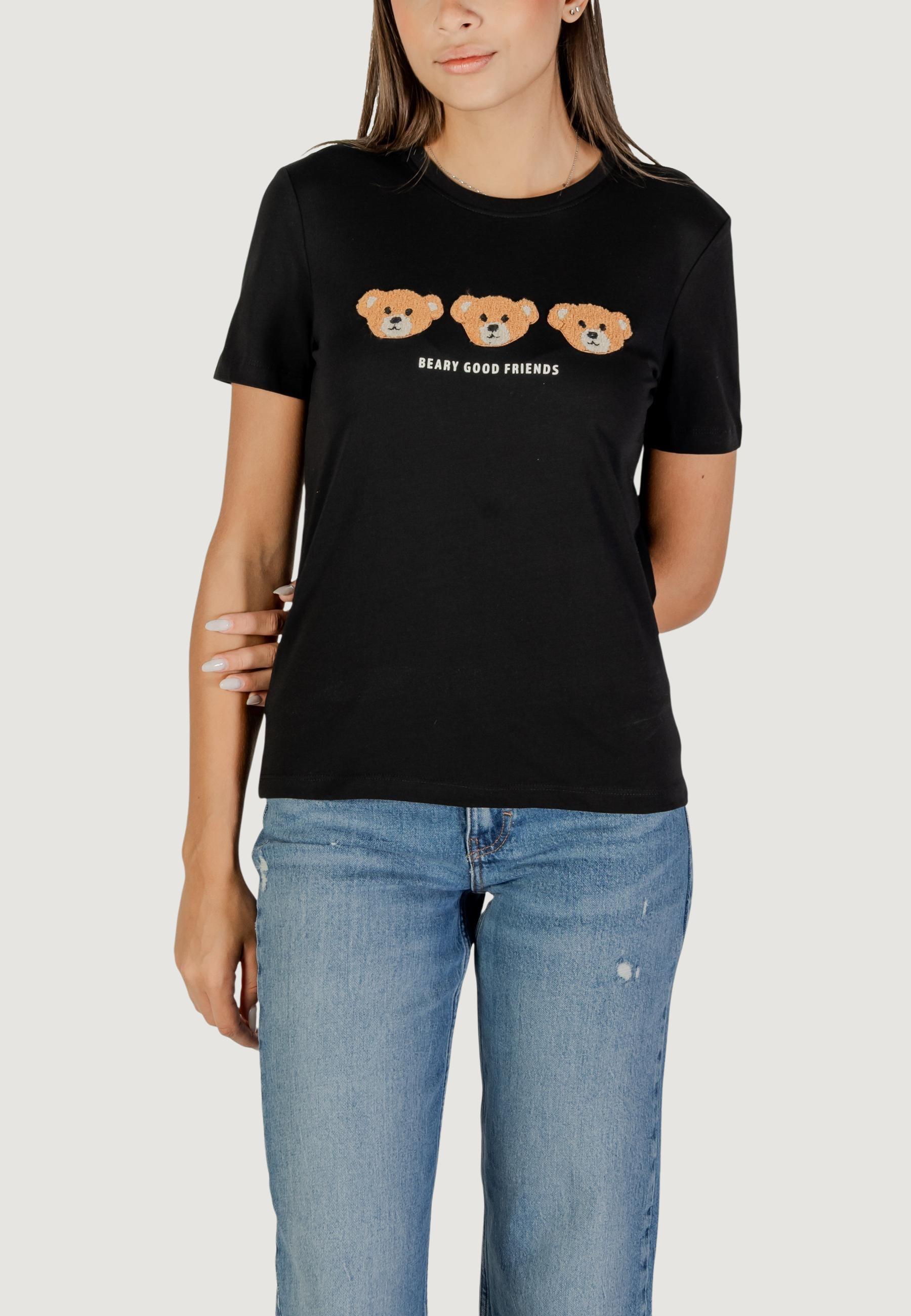 T-shirt Only ONLTERESA LIFE REG S/S TEDDY TOP CS JRS