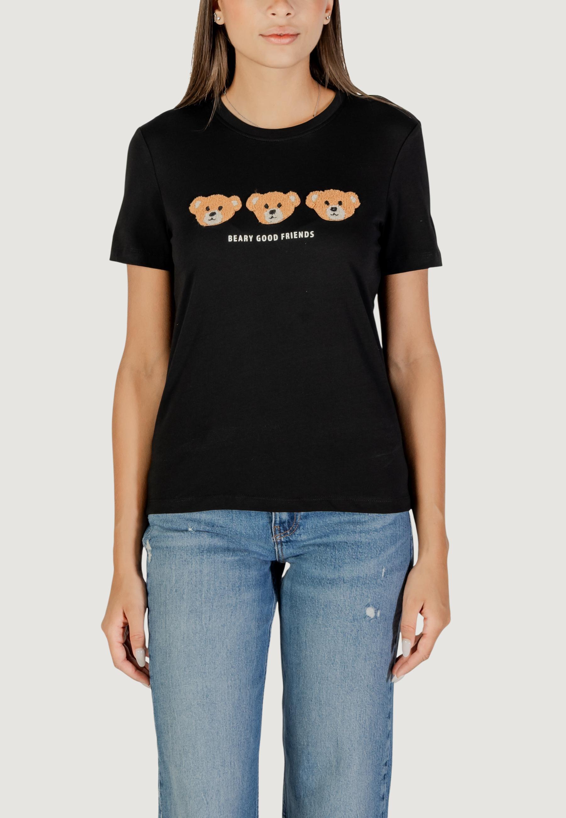 T-shirt Only ONLTERESA LIFE REG S/S TEDDY TOP CS JRS