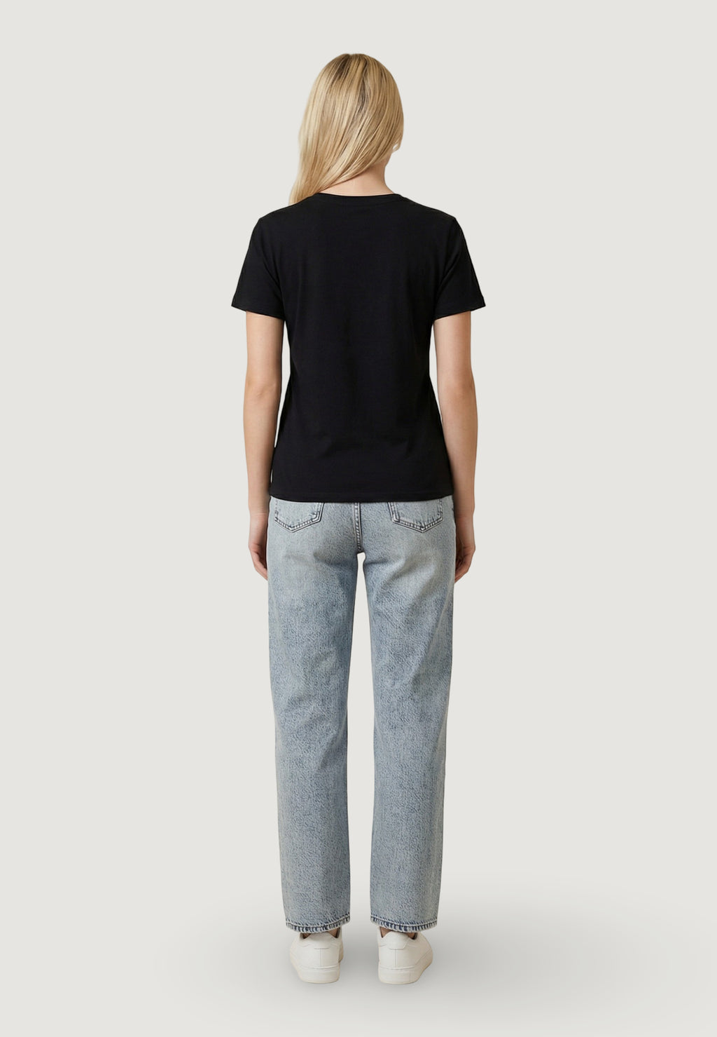 T-shirt Only Onldora S/S Knot Fold-Up Top Jrs