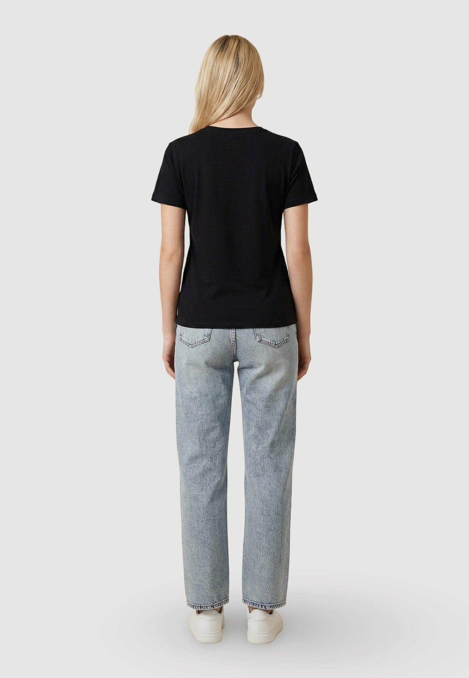 T-shirt Only Onldora S/S Knot Fold-Up Top Jrs