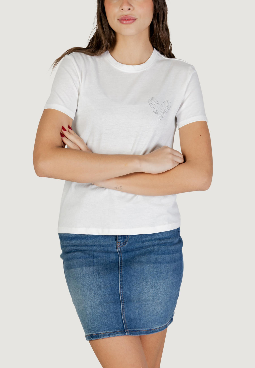 T-shirts Only Onlariana Life S/S O-Neck Box Top Jrs