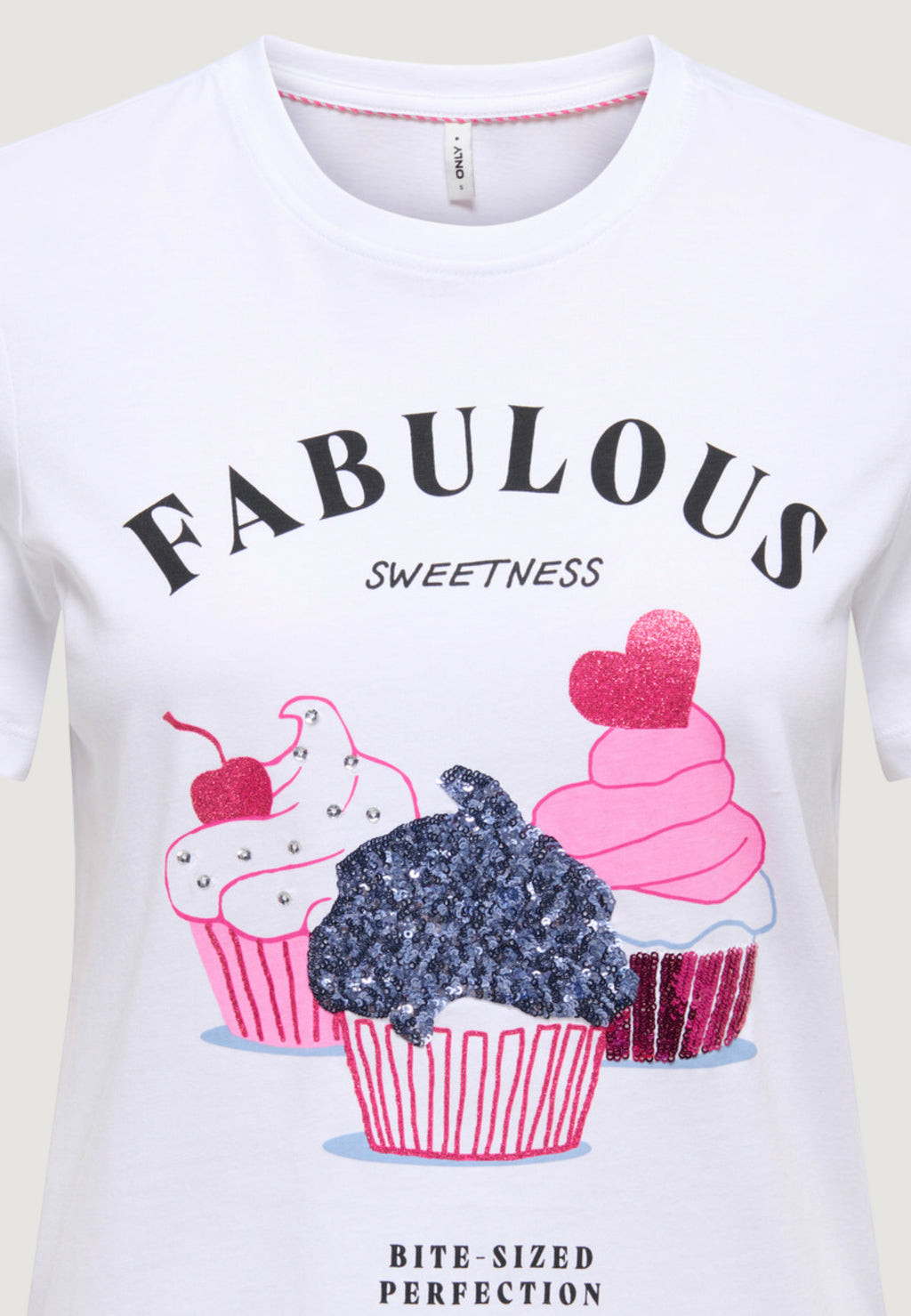 T-shirt Only Onlkita Life S/S Glam Top Box Jrs
