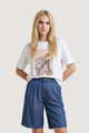 T-shirt Only Onlsusan S/S Print Top Box Jrs