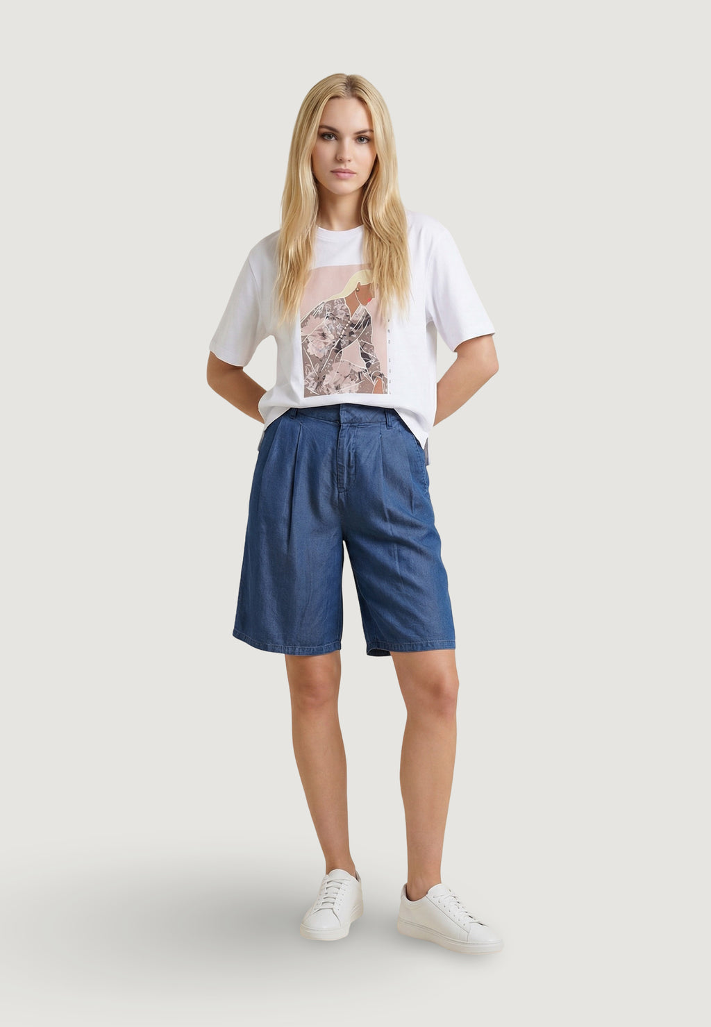 T-shirt Only Onlsusan S/S Print Top Box Jrs