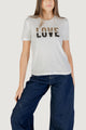 T-shirt Only Onltanya Life Reg S/S Leo Print Top Jrs