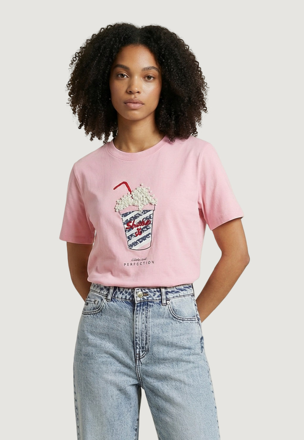 T-shirt Only Onlburst Life S/S Popcorn Top Box Jrs
