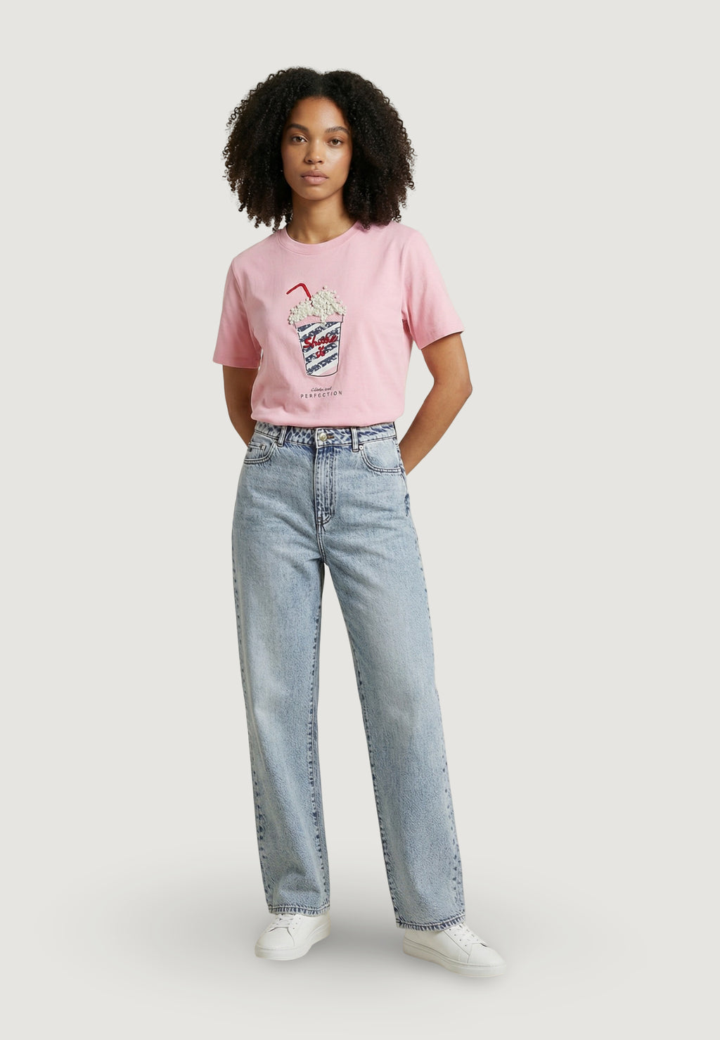 T-shirt Only Onlburst Life S/S Popcorn Top Box Jrs