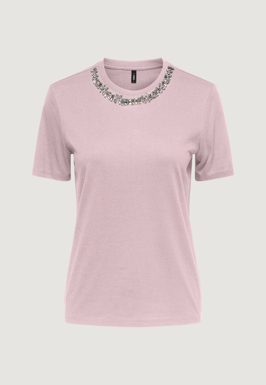 T-shirt Only ONLPARKER S/S O-NECK BLING TOP BOX JRS