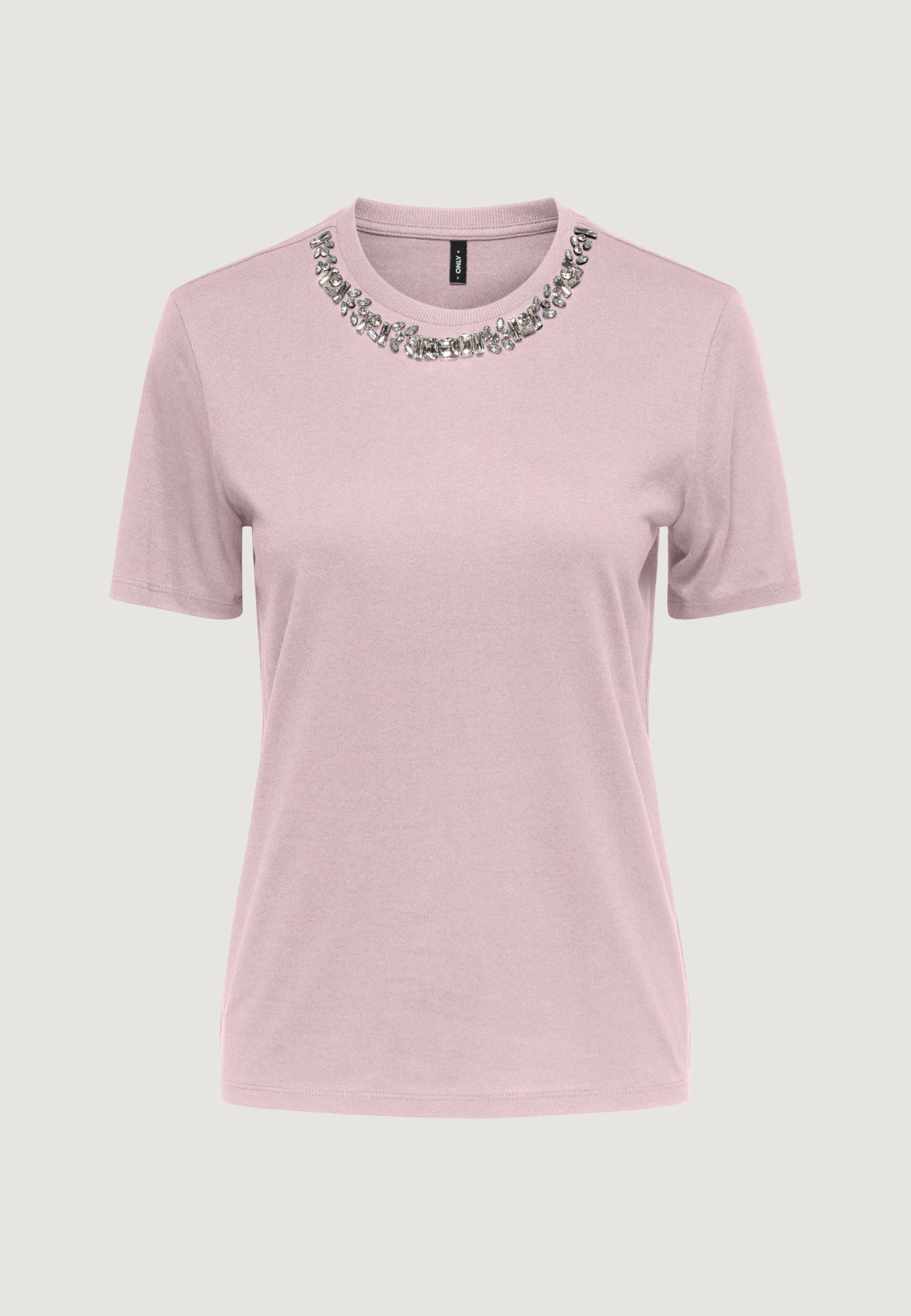 T-shirt Only ONLPARKER S/S O-NECK BLING TOP BOX JRS