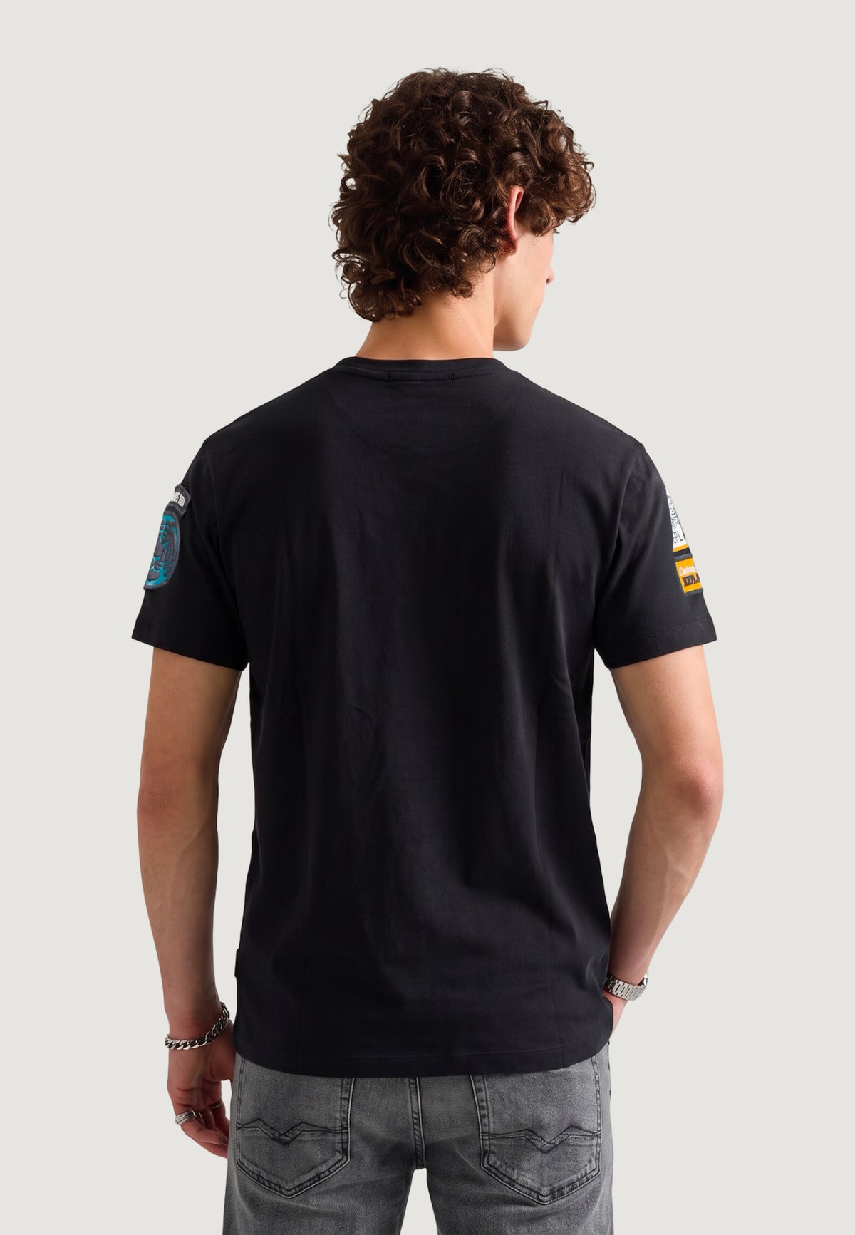 T-shirt Replay RELAXED + TASCHINO + CATENELLA