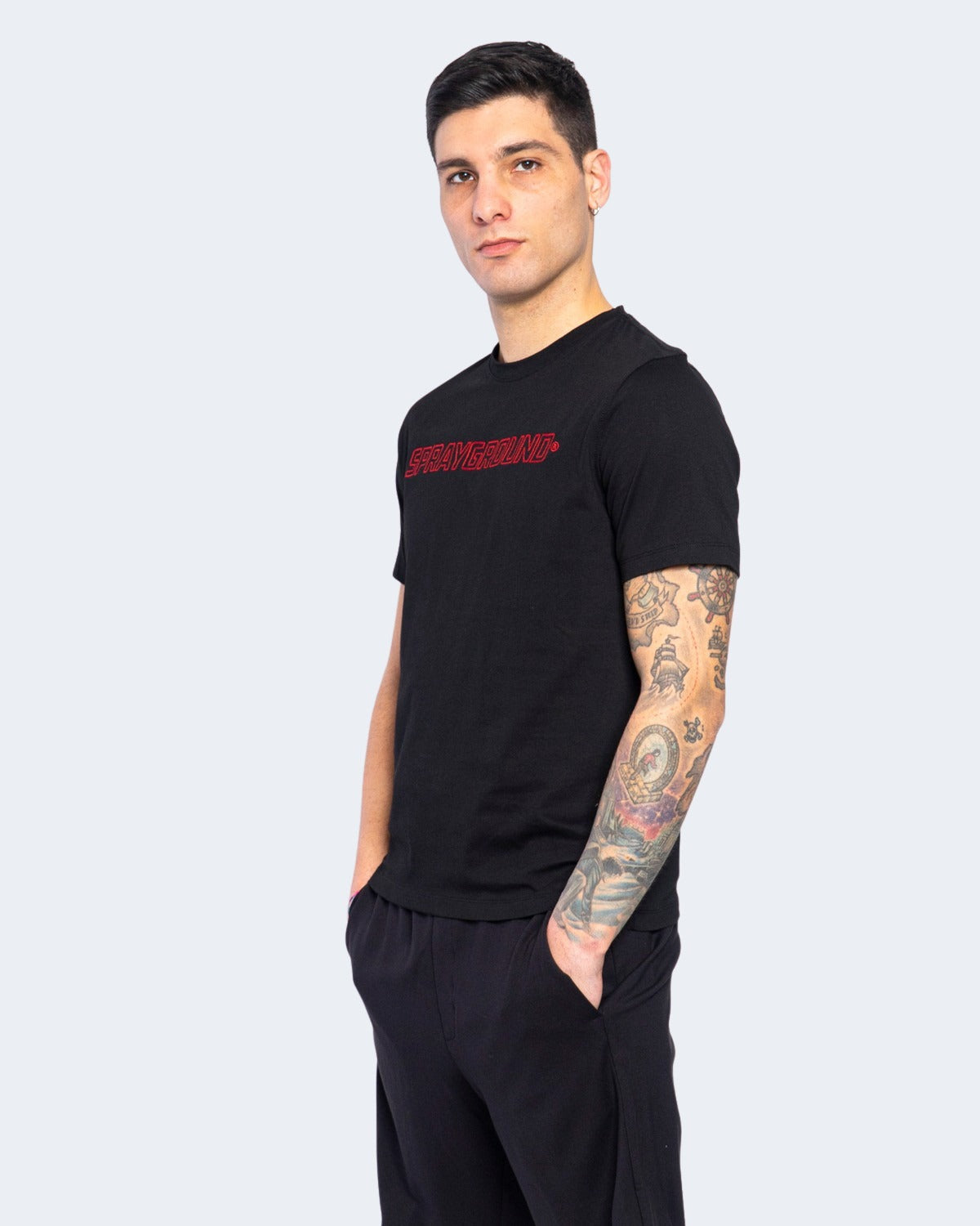 T-shirt Sprayground LOGO RED