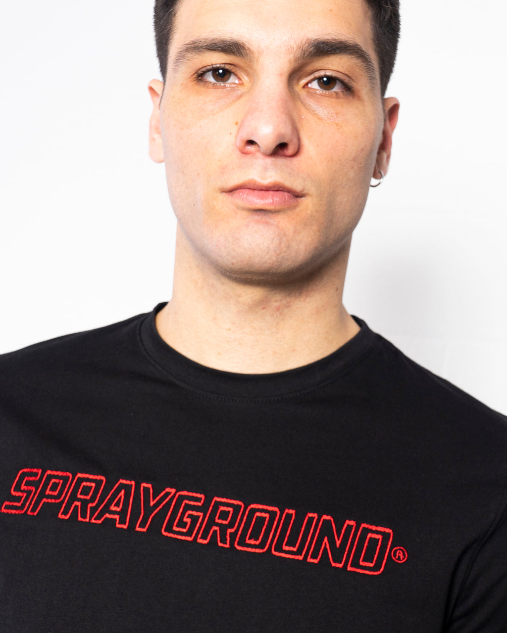 T-shirt Sprayground LOGO RED