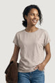 T-shirt Street One knit look shirt w.transparentsequins