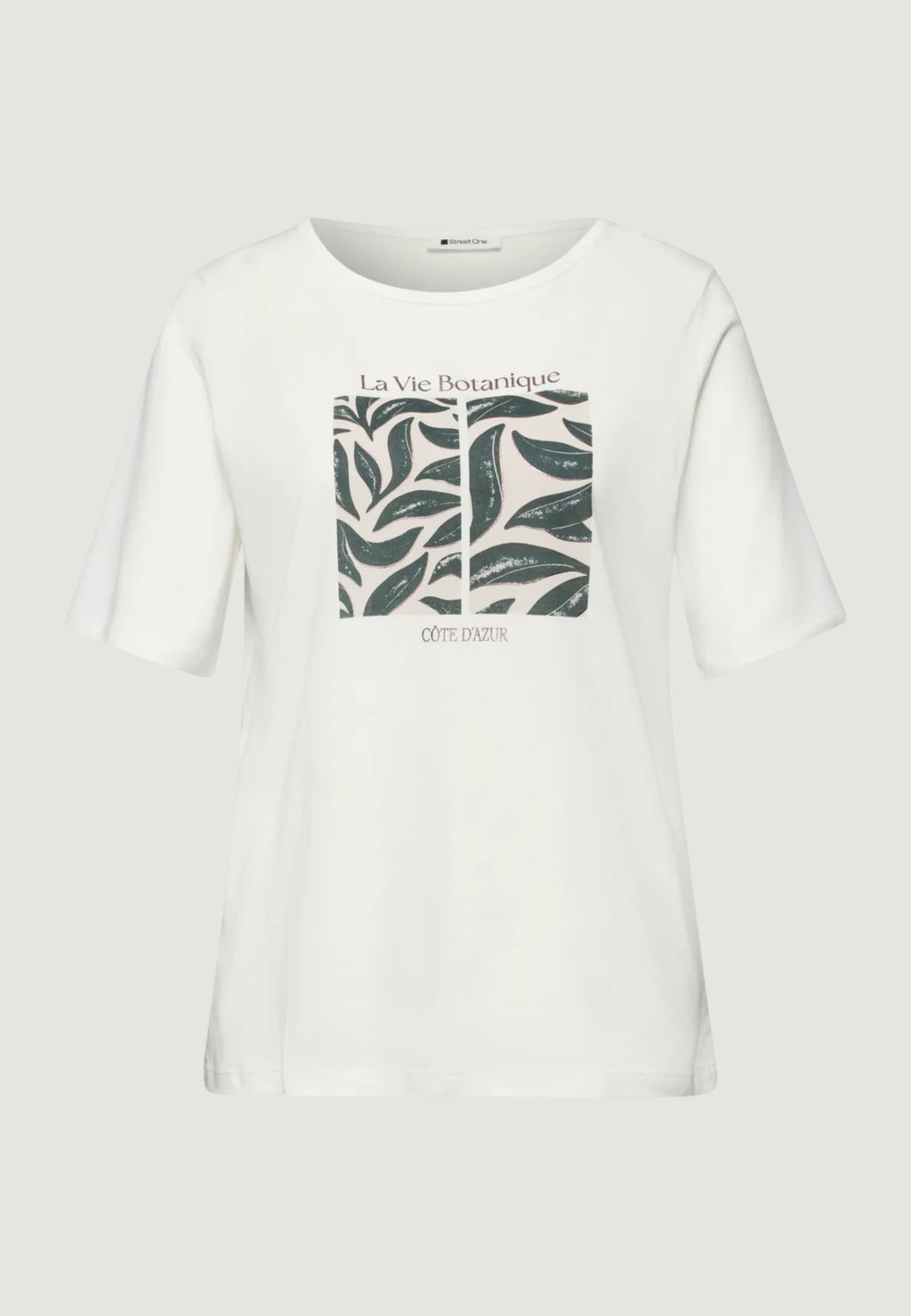 T-shirts Street One leaf artwork