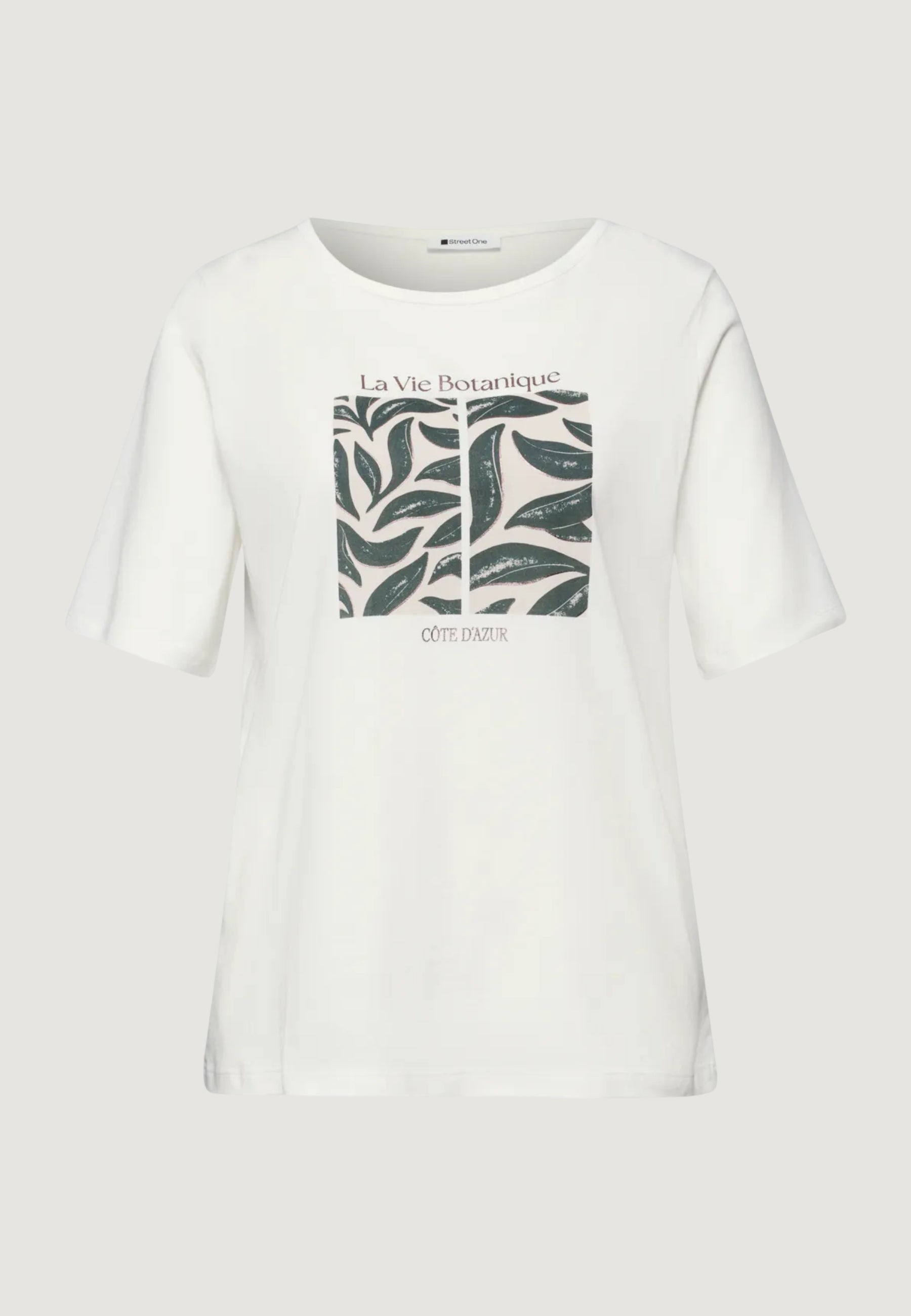 T-shirts Street One leaf artwork