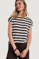 T-shirt Street One SOL_yds big shiny stripe