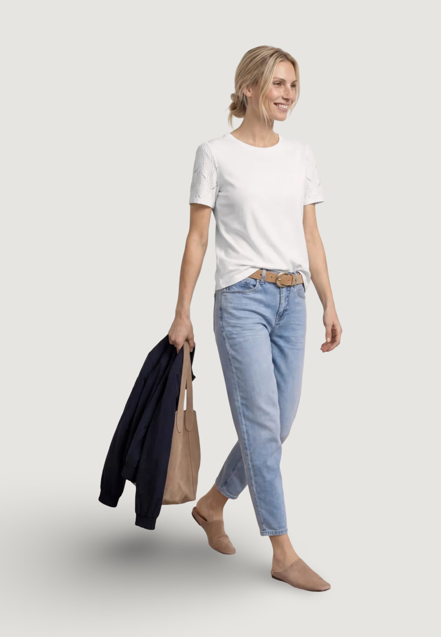 T-shirts Street One SOL_shirt w.puff lace sleeves