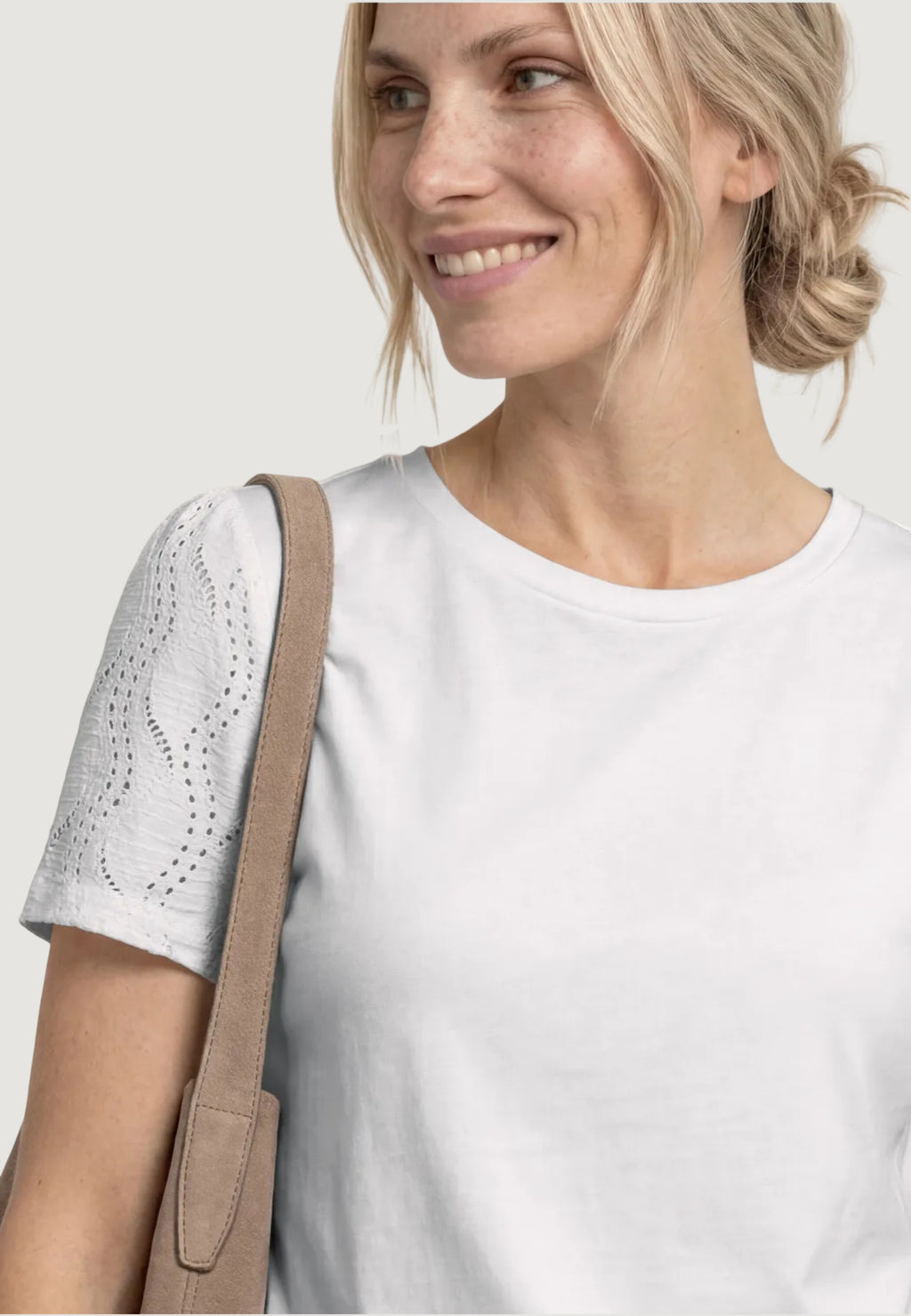T-shirts Street One SOL_shirt w.puff lace sleeves