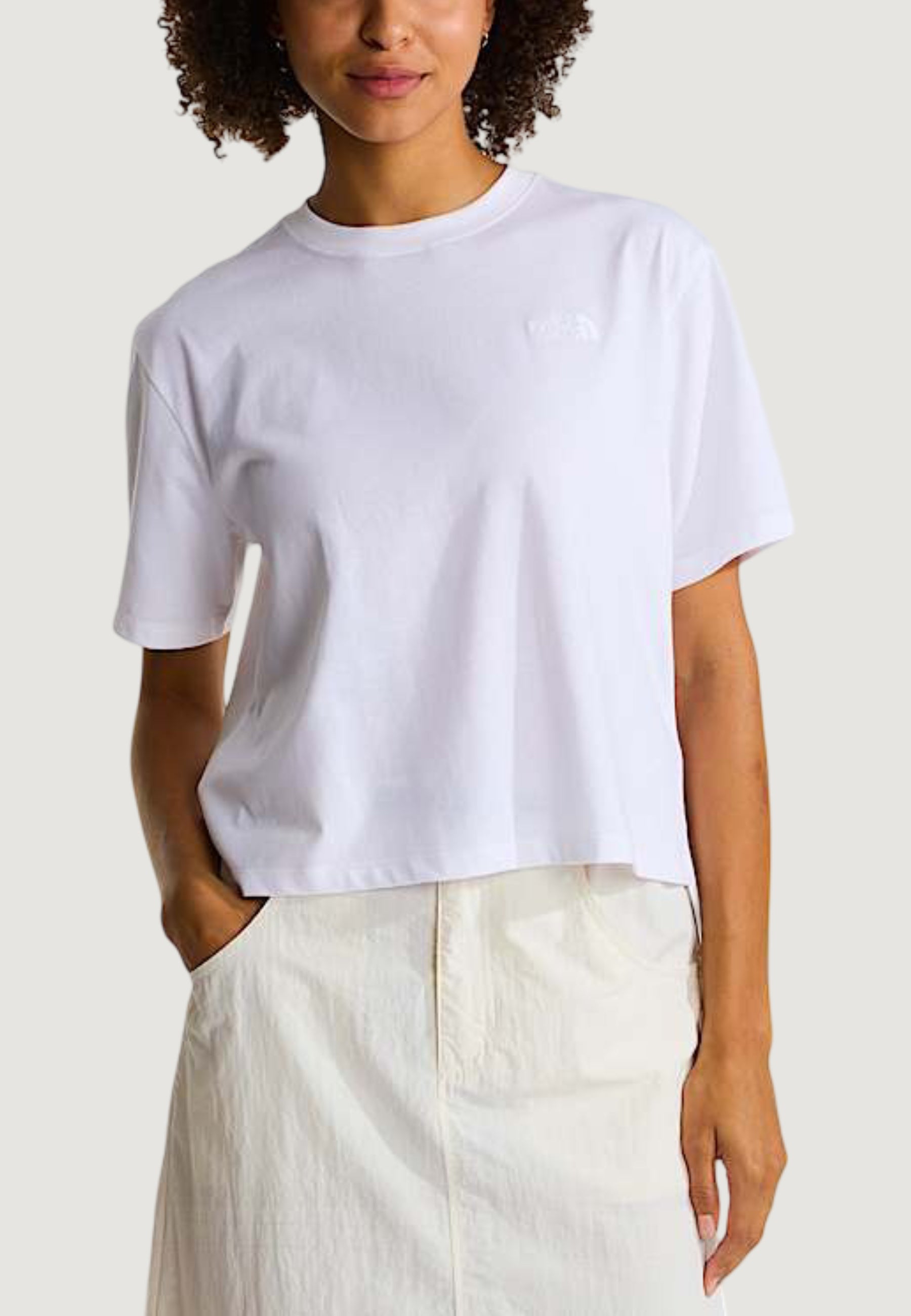 T-shirts THE NORTH FACE W EVOLUTION SIMPLE DOME CROP RLX SS TEE