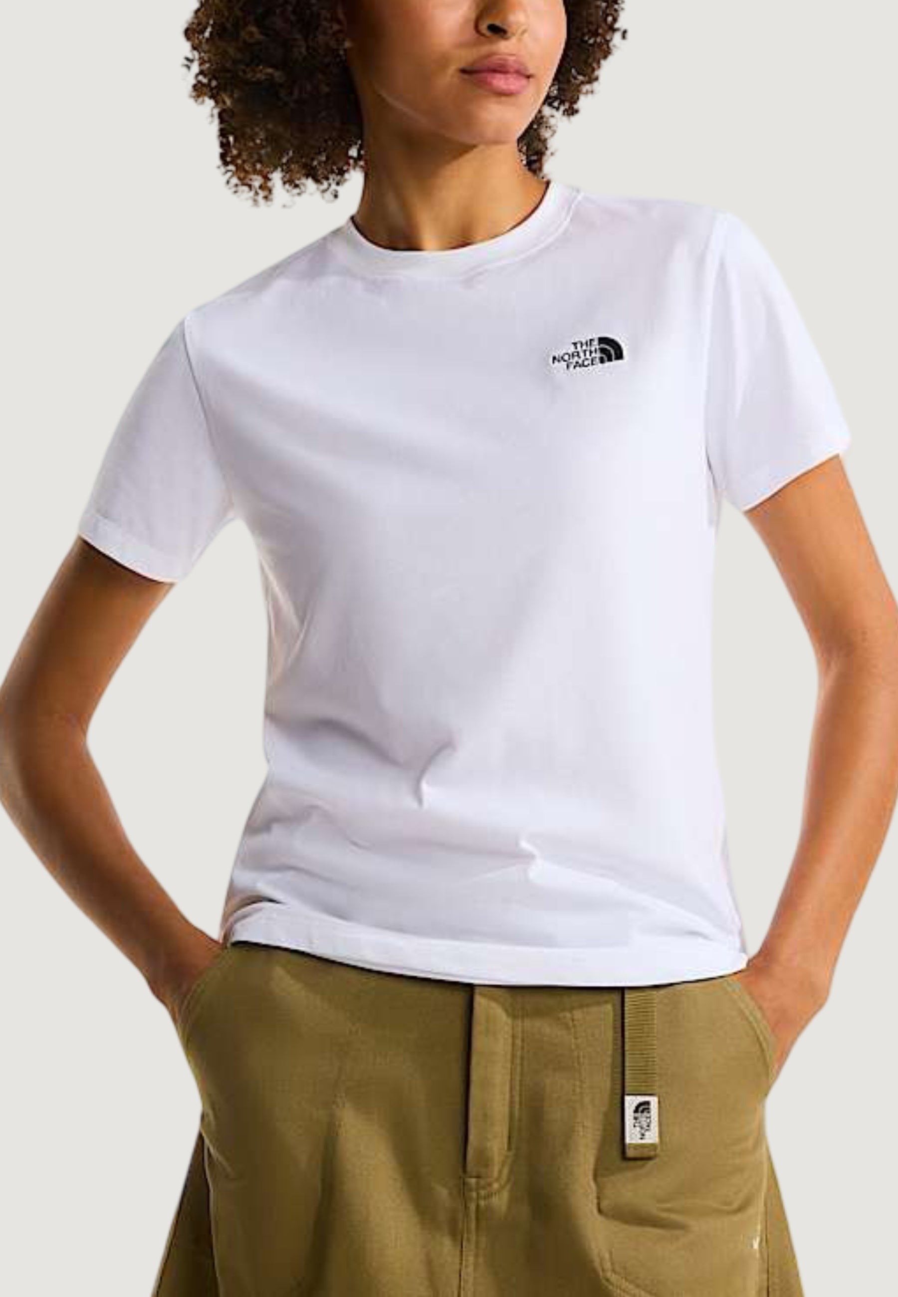 T-shirts THE NORTH FACE W EVOLUTION SIMPLE DOME SLM SHORT SLEEVE